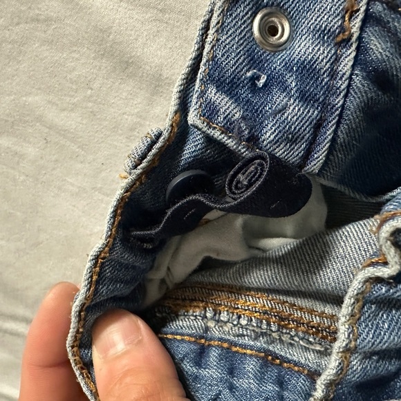 1989 Place - Classic Blue Kids Straight cut carpenter style Denim Pants - Picture 3 of 6